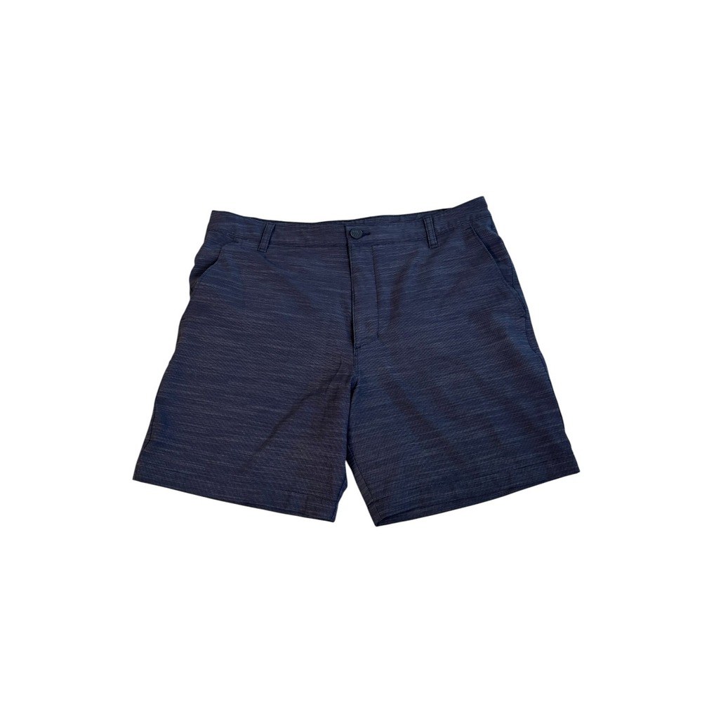 All in Motion Mens Golf Shorts‎ Dark Blue Heathered Stretch Size 36